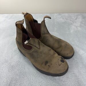 Blundstone Chelsea Brown Leather Boots Men's Size 10.5 US / 9.5 AUS